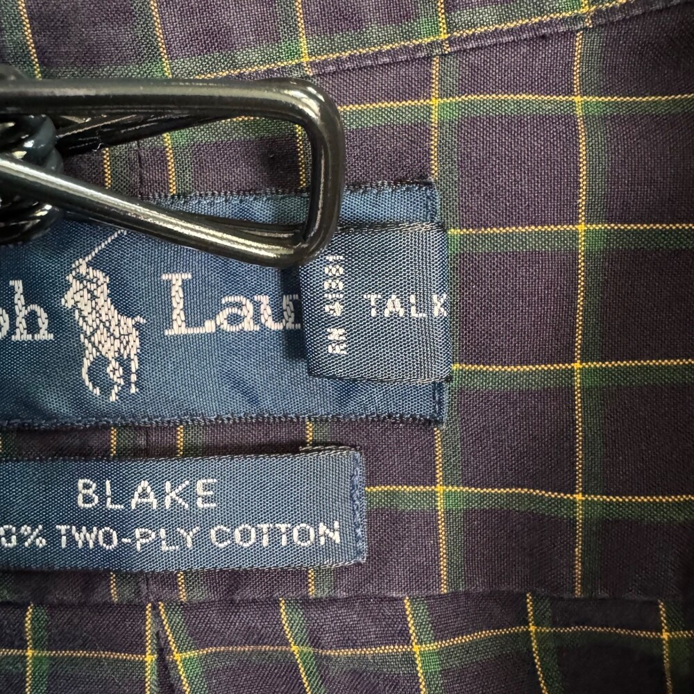 Vintage Polo Ralph Lauren Blake Button Down XL TALK tag Old Money Grandpa-core - Picture 5 of 11